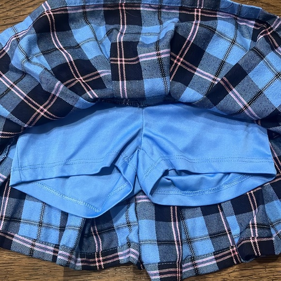 Justice Plaid Skort - Picture 2 of 3